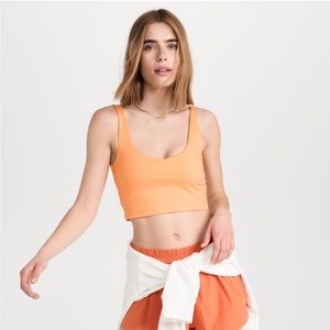 All Access V Neck Tempo Crop Bra Top